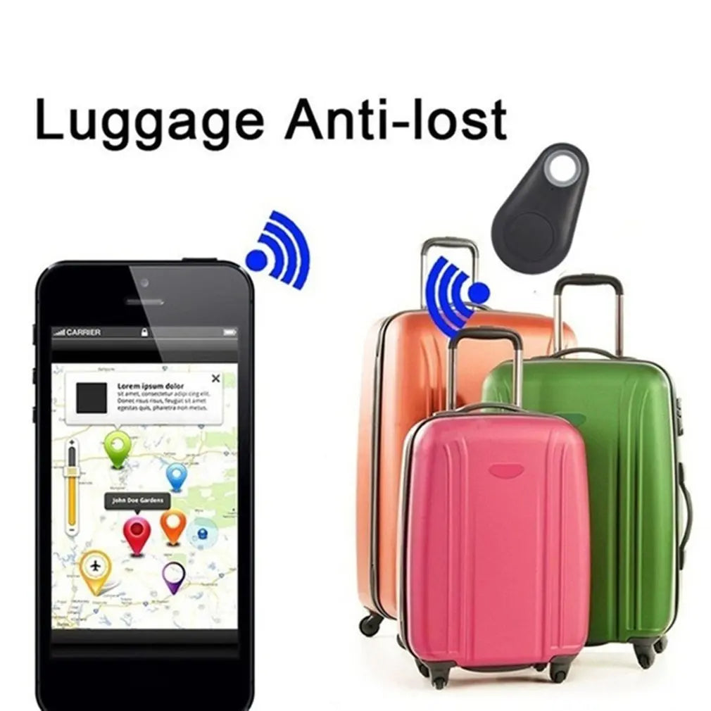 Mini Fashion Smart Dog Pets Bluetooth 4.0 GPS Tracker Anti-Lost Alarm Tag Wireless Child Bag Wallet Key Finder Locator