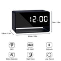 1080P HD Mini Alarm Clock Camera Wireless Wifi APP IR Night Vision DVR Motion Detection Security Recorder Surveillance Monitor